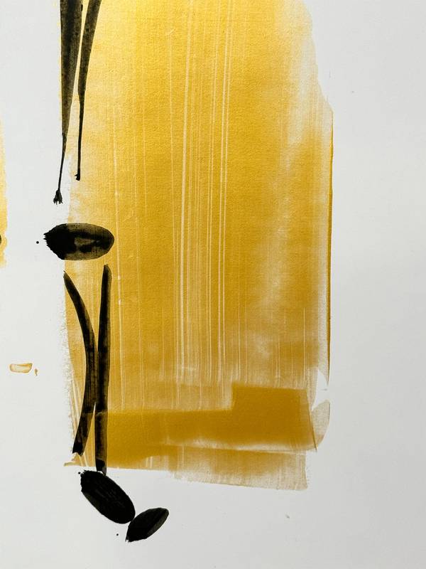 Golden Man Fine Art Drawing Halyna Mamchur - Subjektiv.art