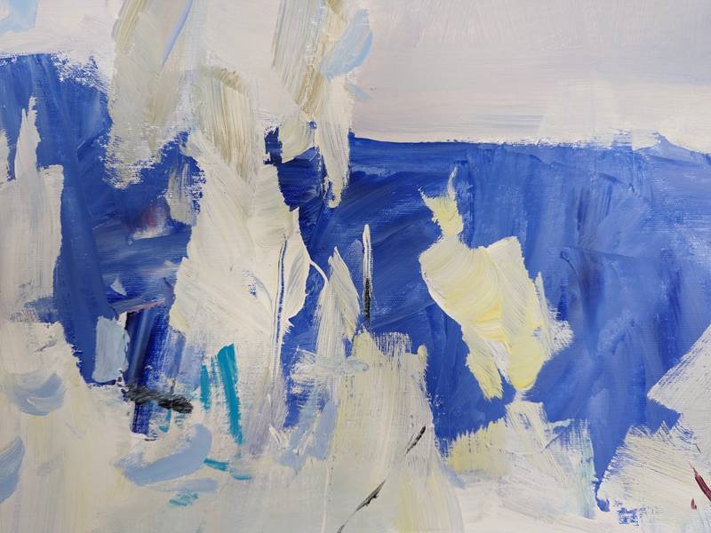 My spring garden Modern Painting Yehor Dulin - Subjektiv.art