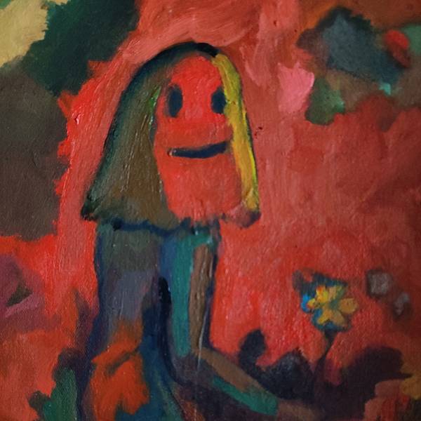 Happy phantom Surrealistic Painting Emilie Lagarde - Subjektiv.art