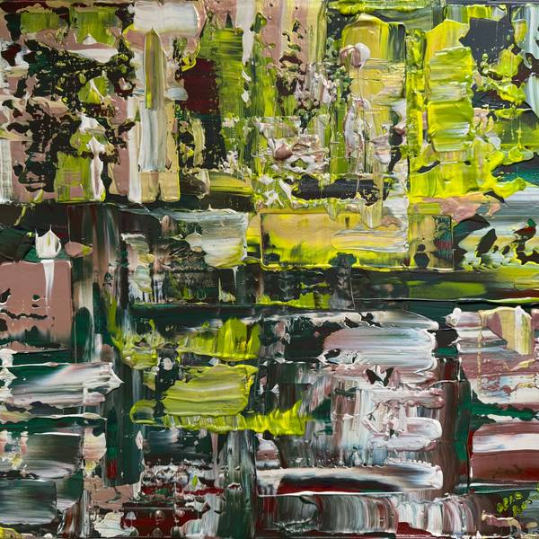 #Kyiv Energy Resilience Global Leader Expressive and gestural Painting Olha Bosak - Subjektiv.art