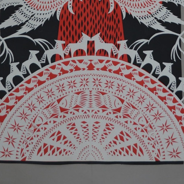 from earth to heaven Graphic, illustrative and typographic Painting Julia Datchenko - Subjektiv.art