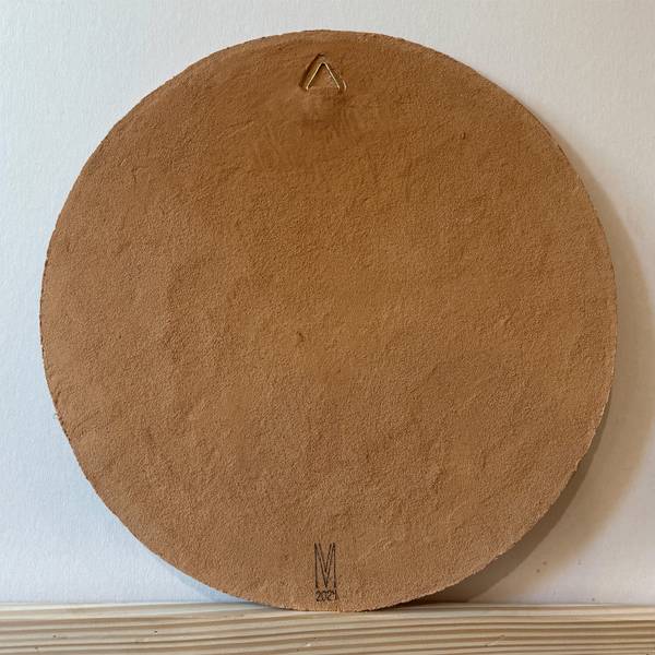 "Mosaic Disc" Fine Art Mixed media Volodymyr Mamchur - Subjektiv.art