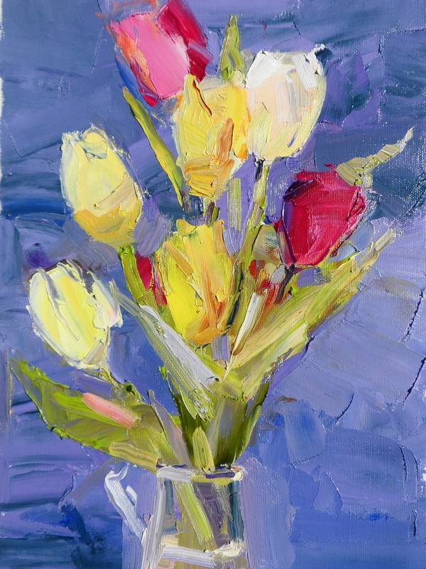 " Flowers Tulips"  - Subjektiv.art