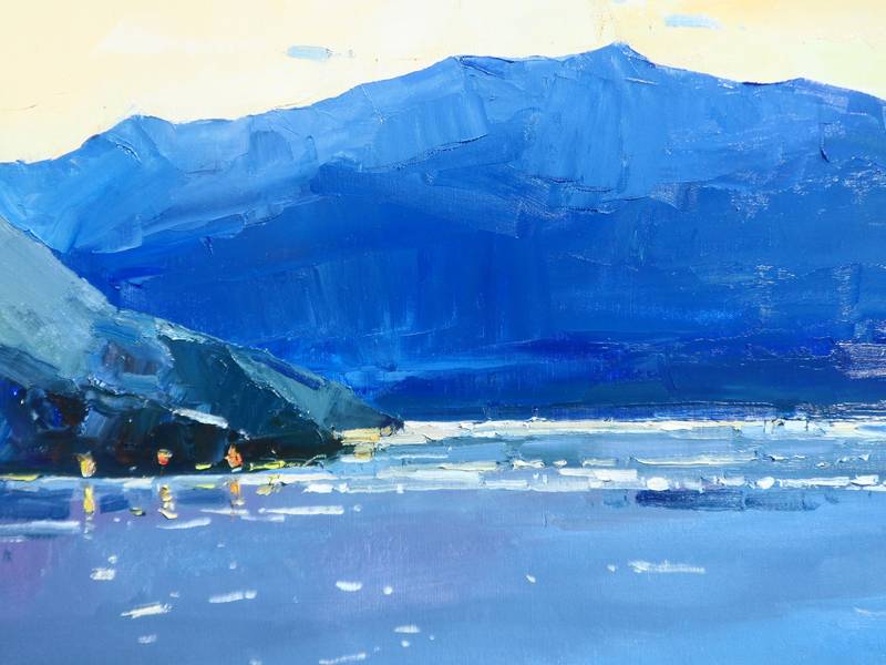 Quiet evening Fine Art Painting Yehor Dulin - Subjektiv.art