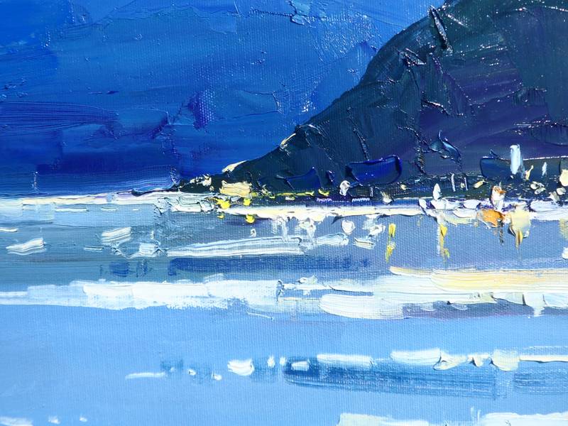 Quiet evening Fine Art Painting Yehor Dulin - Subjektiv.art