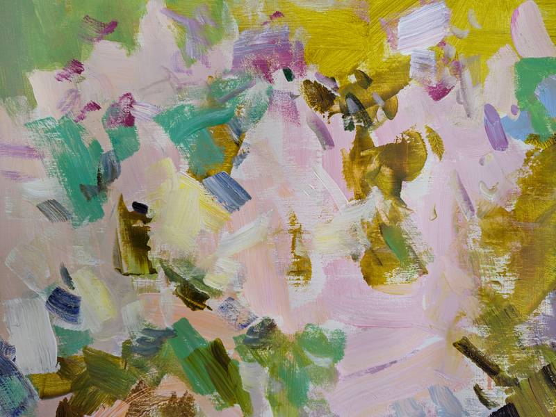 My spring garden Impressionistic Painting Yehor Dulin - Subjektiv.art