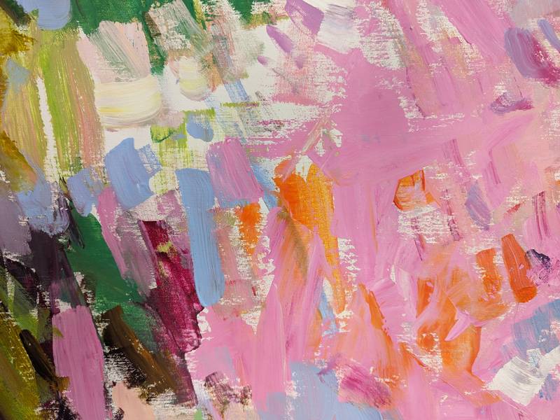 My spring garden Impressionistic Painting Yehor Dulin - Subjektiv.art