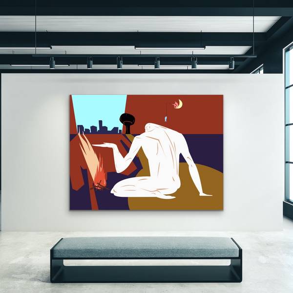 Before Infinity Fine Art Painting Artur Soletskyi - Subjektiv.art
