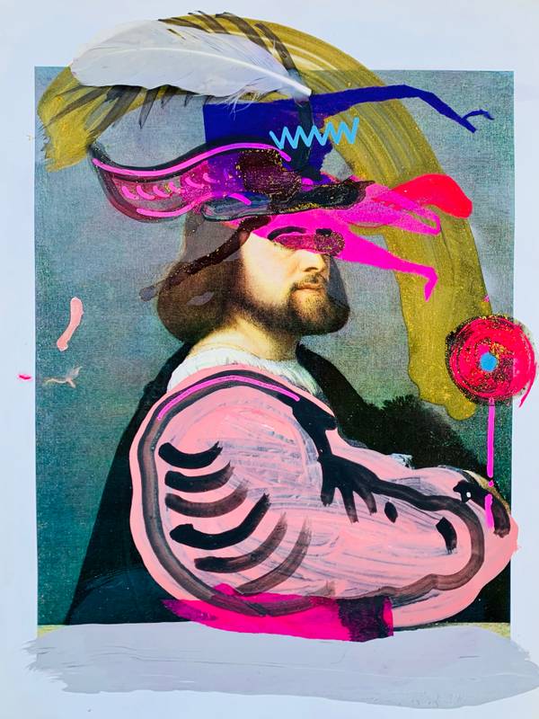 Prince Fine Art Mixed media unai anton - Subjektiv.art