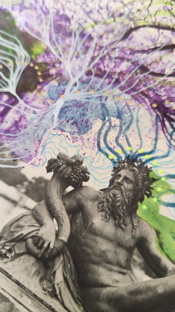 'Versailles 3' Surrealistic Painting Marijah Bac Cam - Subjektiv.art