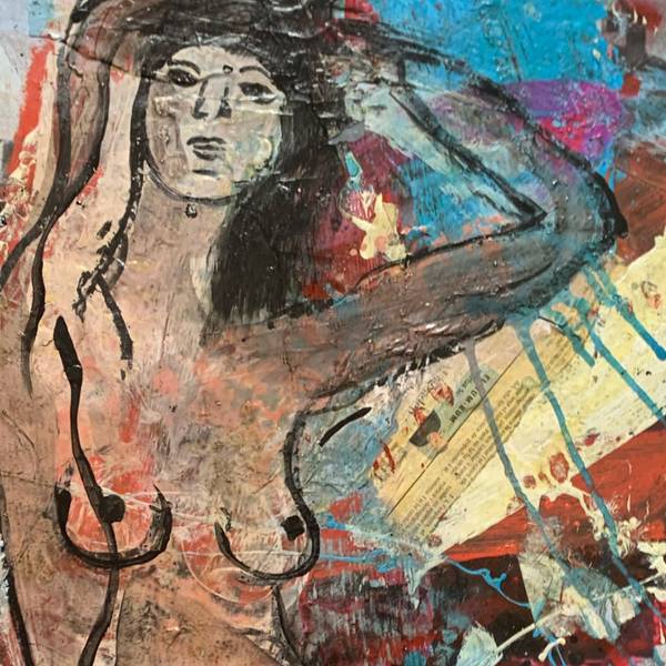 Nude Organic Painting unai anton - Subjektiv.art