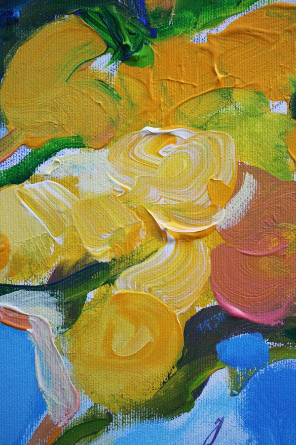 Dandelions Fine Art Painting Artem Andreichuk - Subjektiv.art