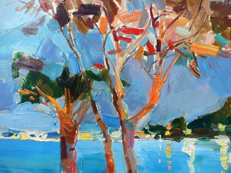 " evening mood " Impressionistic Painting Yehor Dulin - Subjektiv.art