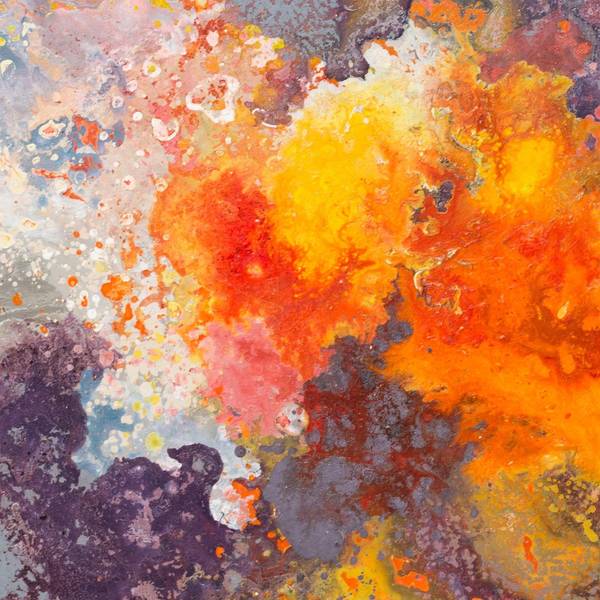 Sun storm Abstract Painting Alena Kuznetsova - Subjektiv.art