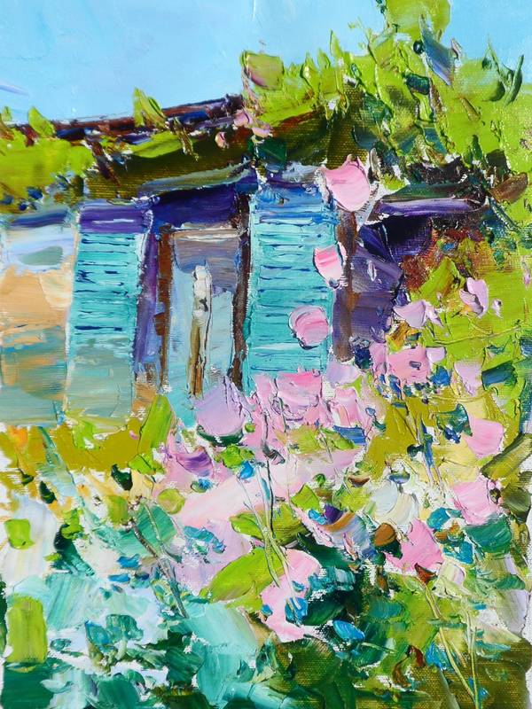 " Roses under my window" Yehor Dulin - Subjektiv.art