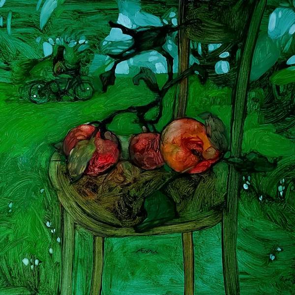 summer composition Fine Art Painting Anna  Bulkina - Subjektiv.art