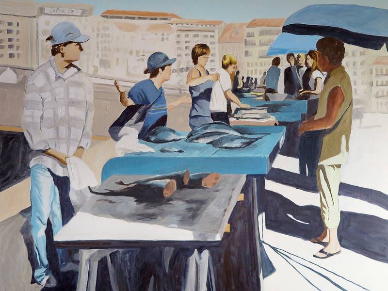 Marseille Fine Art Painting Karine Bartoli - Subjektiv.art