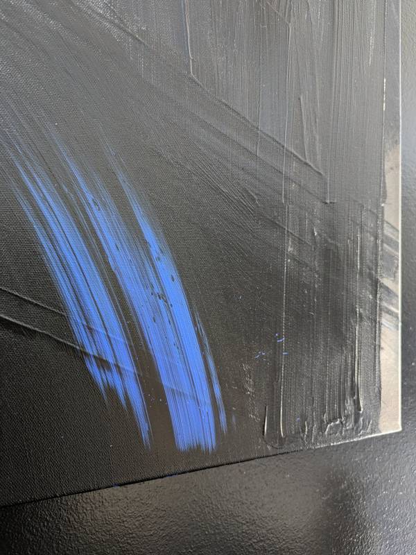 L'arbre noir Abstract Painting Benoit Guerin - Subjektiv.art