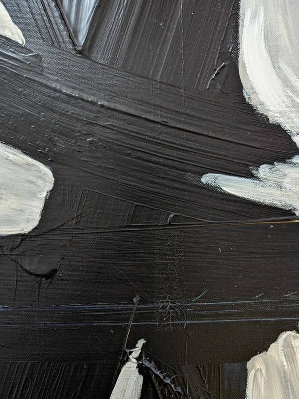 Anarchie Abstract Painting Benoit Guerin - Subjektiv.art