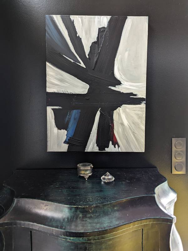 Anarchie Abstract Painting Benoit Guerin - Subjektiv.art