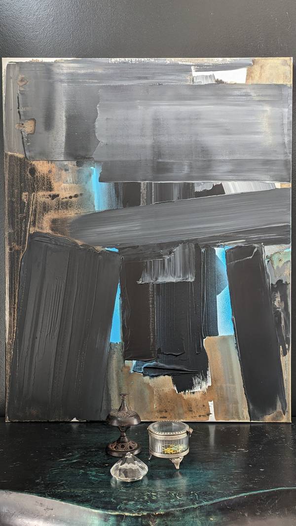 N°43 Abstract Painting Benoit Guerin - Subjektiv.art