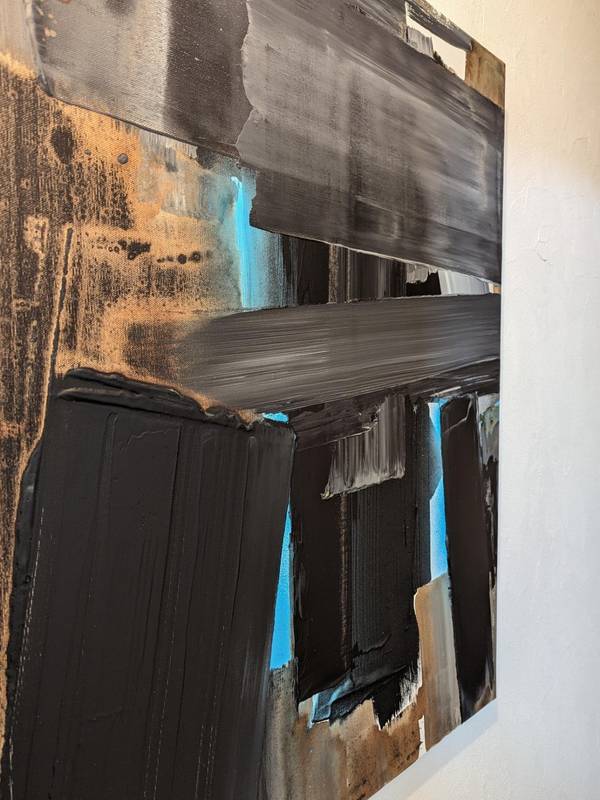 N°43 Abstract Painting Benoit Guerin - Subjektiv.art