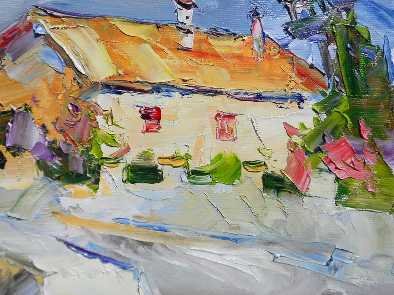 " Sunny day " Impressionistic Painting Yehor Dulin - Subjektiv.art