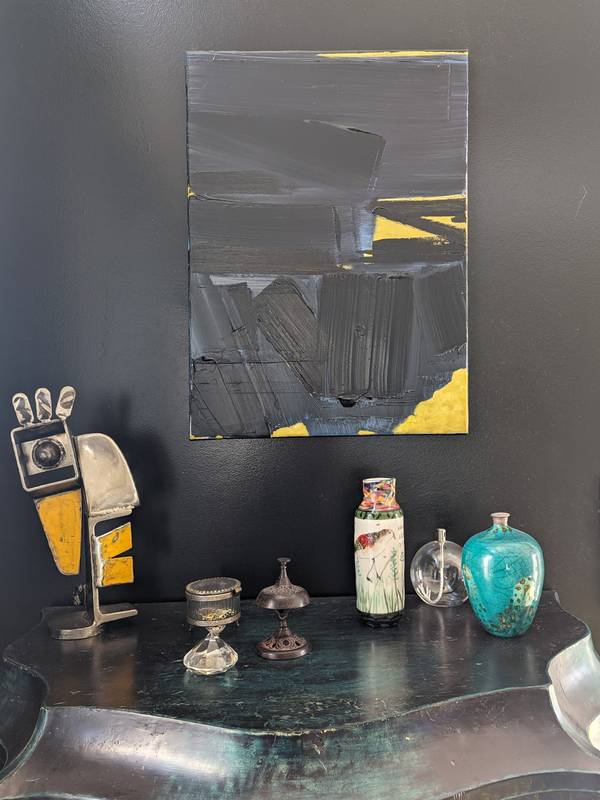 Always the sun Abstract Painting Benoit Guerin - Subjektiv.art