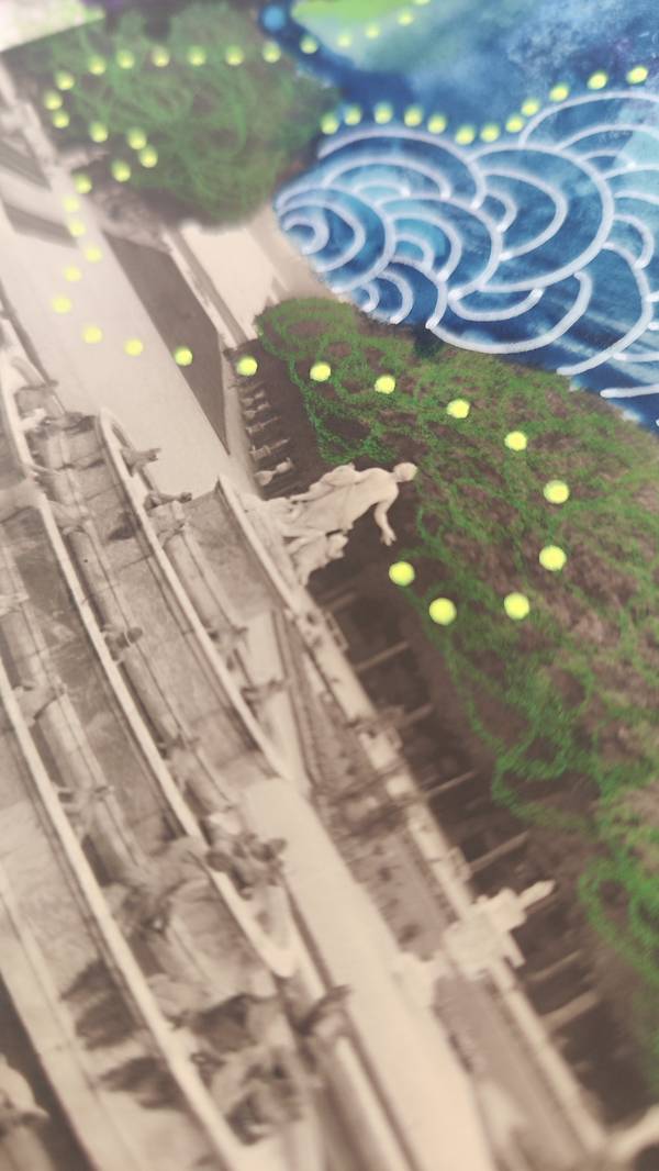 'Versailles 4' Surrealistic Mixed media Marijah Bac Cam - Subjektiv.art