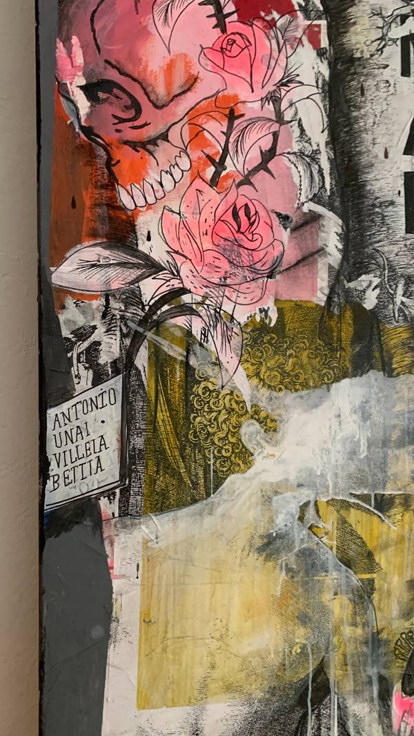 Philosophy of the body Expressive and gestural Painting unai anton - Subjektiv.art