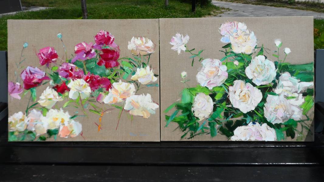 "Peonies  "  - Subjektiv.art