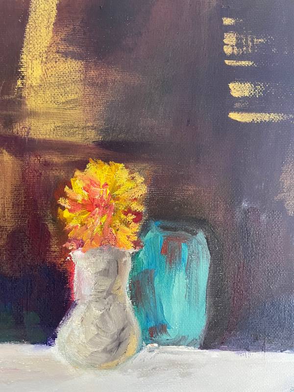 Dinner Impressionistic Painting Catarina Vasco - Subjektiv.art