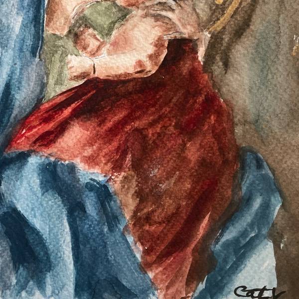 Christmas Organic Painting Catarina Vasco - Subjektiv.art