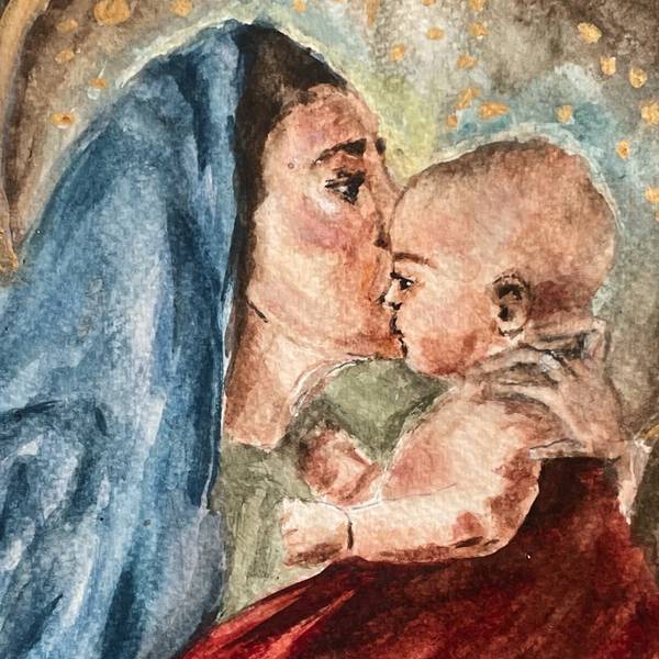 Christmas Organic Painting Catarina Vasco - Subjektiv.art