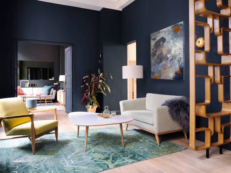 Satellites and nebulae Abstract Painting Alena Kuznetsova - Subjektiv.art