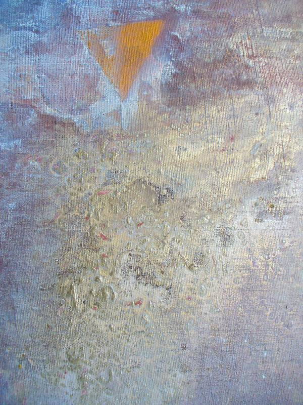 Satellites and nebulae Abstract Painting Alena Kuznetsova - Subjektiv.art