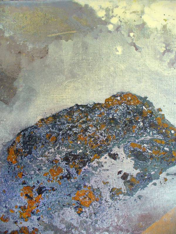 Satellites and nebulae Abstract Painting Alena Kuznetsova - Subjektiv.art