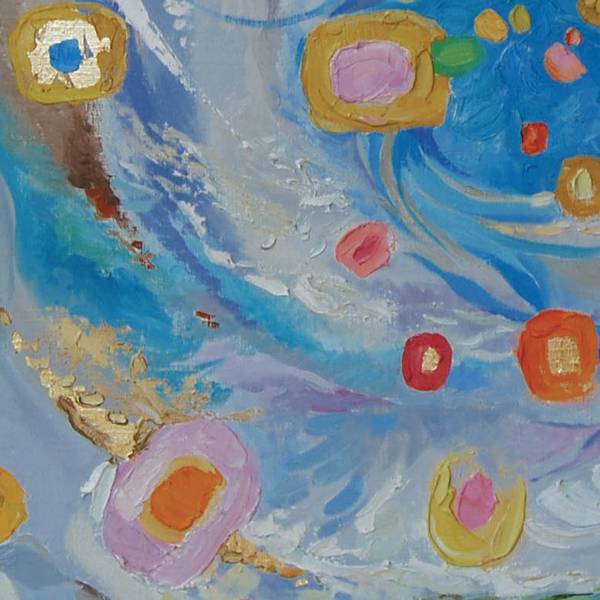 December Abstract Painting Julia Chemerys - Subjektiv.art