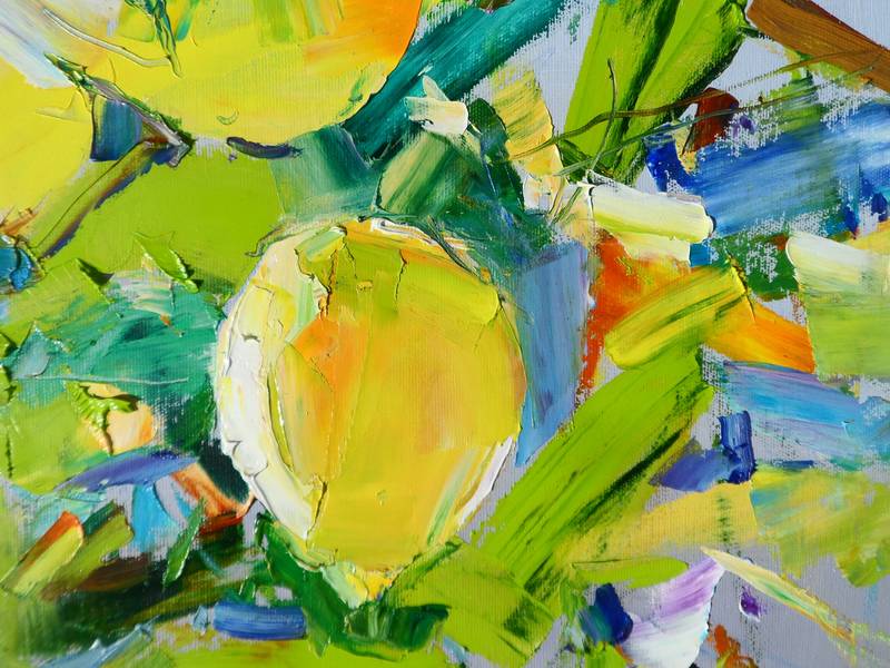 " Sicilian mood " Impressionistic Painting Yehor Dulin - Subjektiv.art
