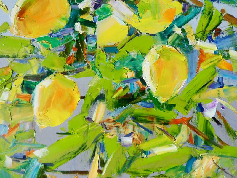 " Sicilian mood " Impressionistic Painting Yehor Dulin - Subjektiv.art