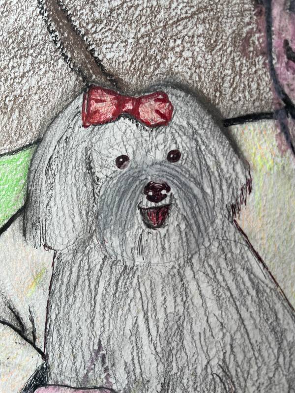must be happy Naive Painting Kateryna Kopeikina - Subjektiv.art