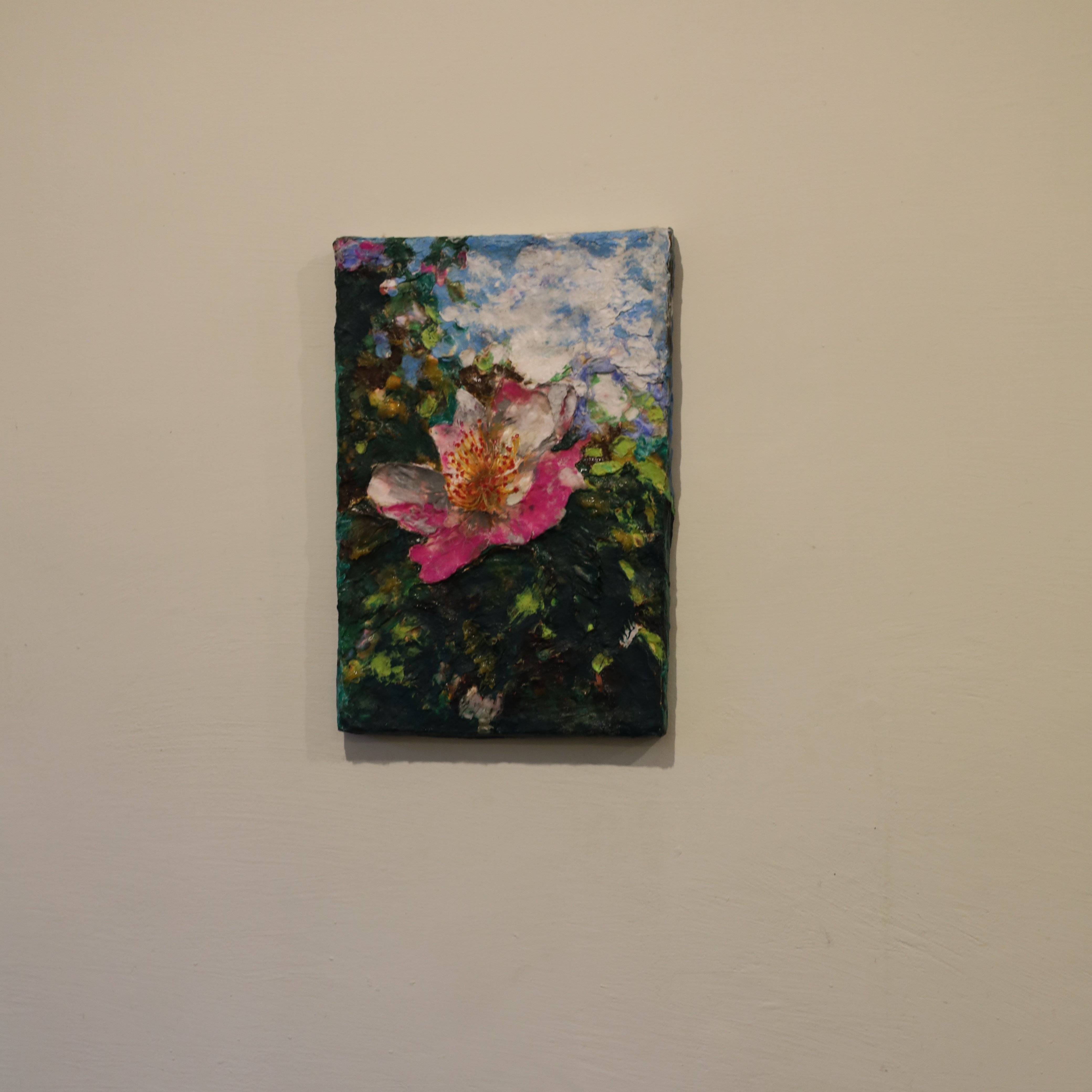 Flower #1 Collage Mixed media Dmitry  Ulyanov  - Subjektiv.art