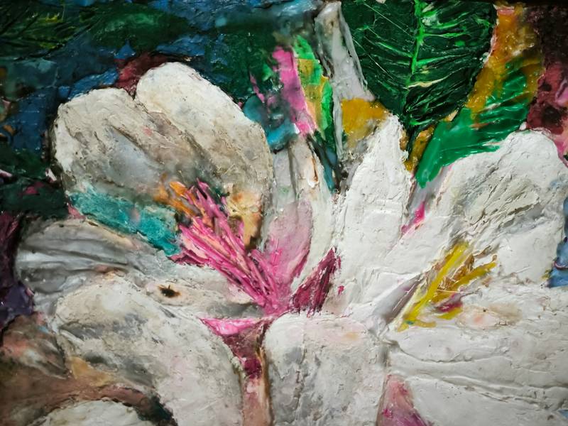 Flower #2 Collage Mixed media Dmitry  Ulyanov  - Subjektiv.art