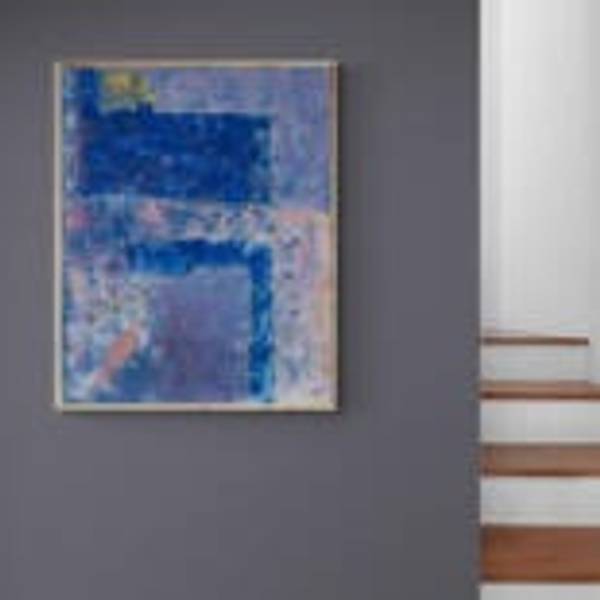 Once upon a time Expressive and gestural Painting Claudia De La Hoz - Subjektiv.art