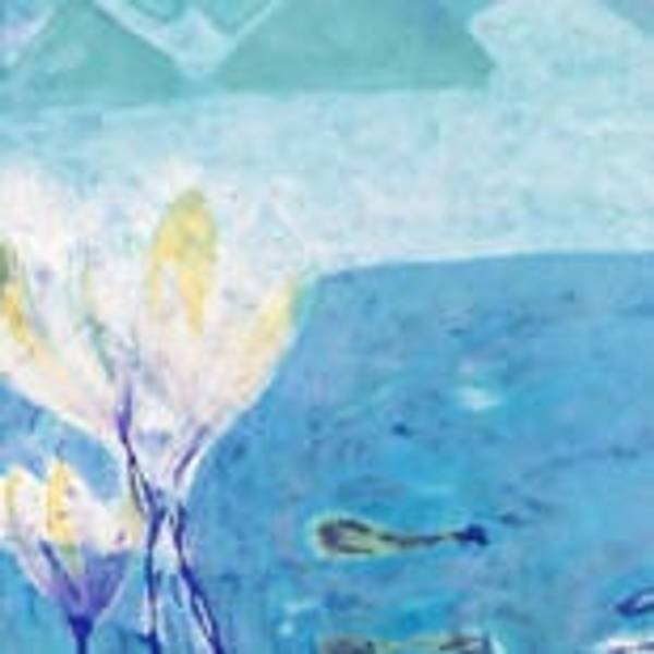 Mediterraneo Expressive and gestural Painting Claudia De La Hoz - Subjektiv.art