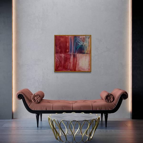 Wild paradise Abstract Painting Claudia De La Hoz - Subjektiv.art