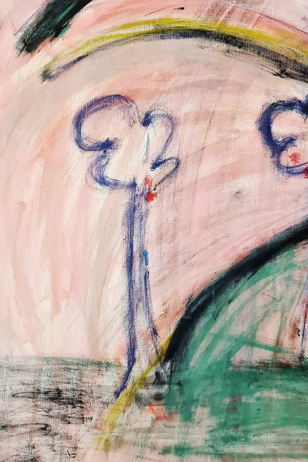 Extravagant love Abstract Painting Claudia De La Hoz - Subjektiv.art