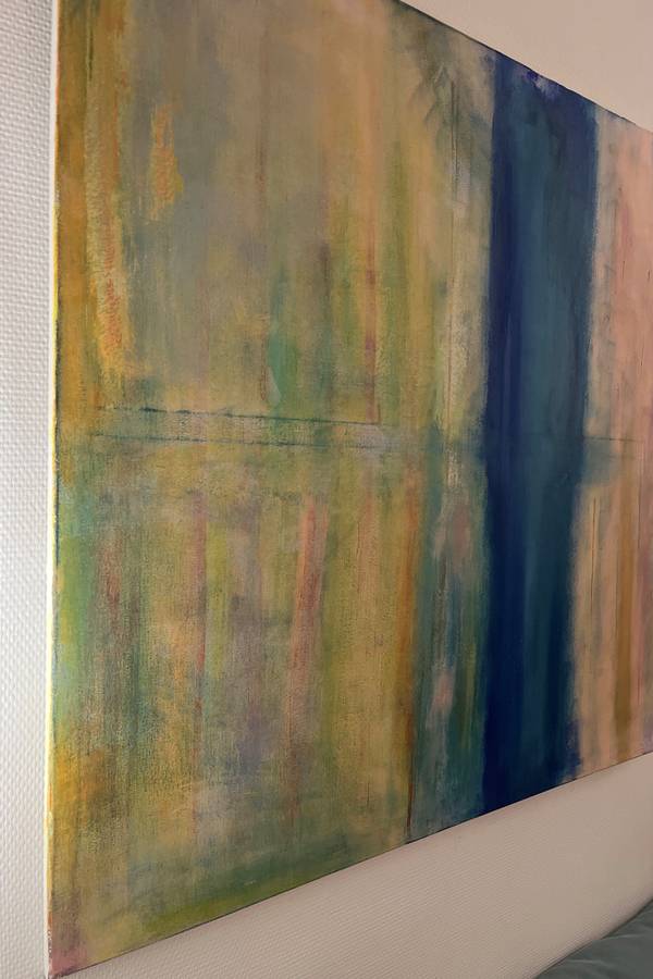 Sweet mangroves Abstract Painting Claudia De La Hoz - Subjektiv.art