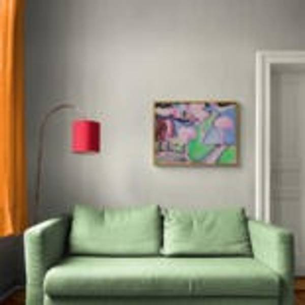 Une porte vers... Abstract Painting Claudia De La Hoz - Subjektiv.art