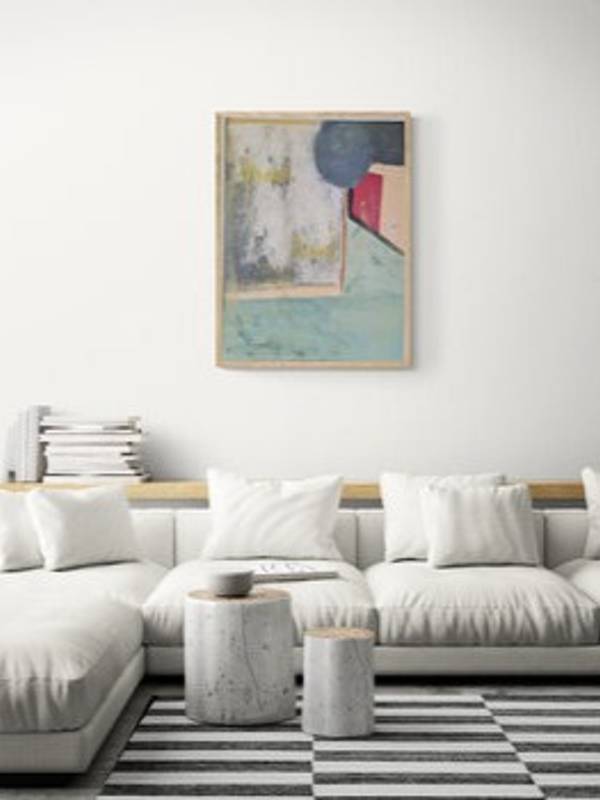 Mysterious animals Expressive and gestural Painting Claudia De La Hoz - Subjektiv.art